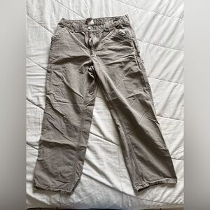 Carhartt Charcoal Work Pants